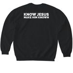 Refuge City Church Merchandise, a Black Softstyle Crewneck Sweatshirt (back-view)