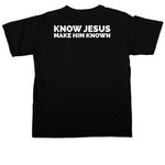 Refuge City Church Merchandise, a Black Comfort Colors Unisex Tee (back-view)