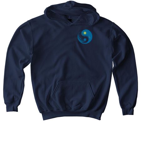 Kula Karate Hoodie, a Navy Softstyle Youth Pullover Hoodie