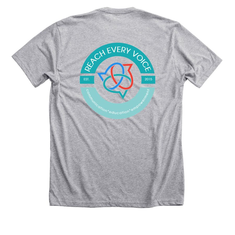 In my presuming competence era, a Athletic Heather Premium Unisex Tee (back-view)