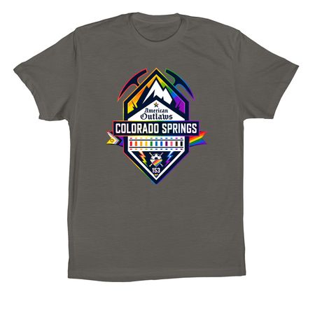 AO PRIDE 2026, a Asphalt Premium Cotton Tee