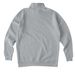 MCYJ Logo Quarter Zip (no back logo), a Grey Heather Midweight Quarter Zip Pullover (back-view)