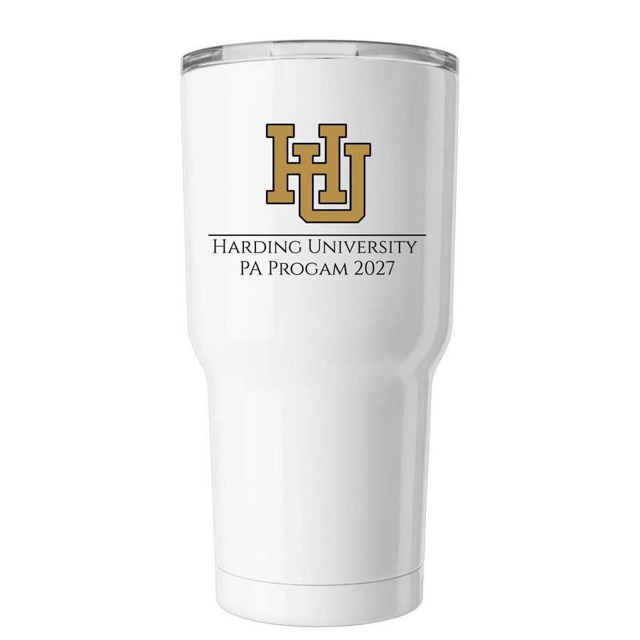 HU PA Program Tumbler&nbsp;, a White Insulated Tumbler