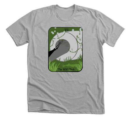 MRI TECH DESIGN, a Athletic Heather Premium Unisex Tee