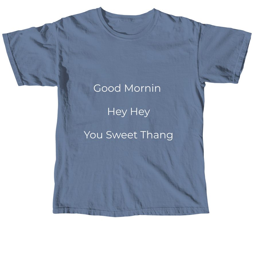 The 1st Crew Shirt&nbsp;, a Blue Jean Comfort Colors Unisex Tee