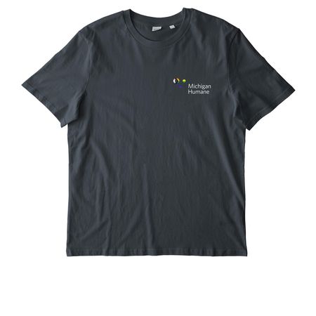 Michigan Humane x Ruth Ellis, a India Ink Grey Stanley/Stella Unisex Creator 2.0 Tee