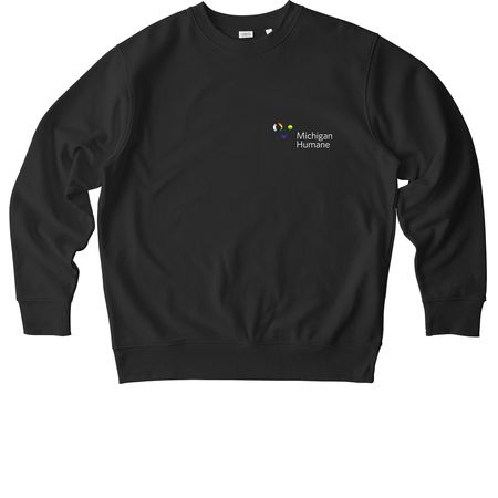 Michigan Humane x Ruth Ellis, a Black Stanley/Stella Unisex Changer 2.0 Crewneck Sweatshirt