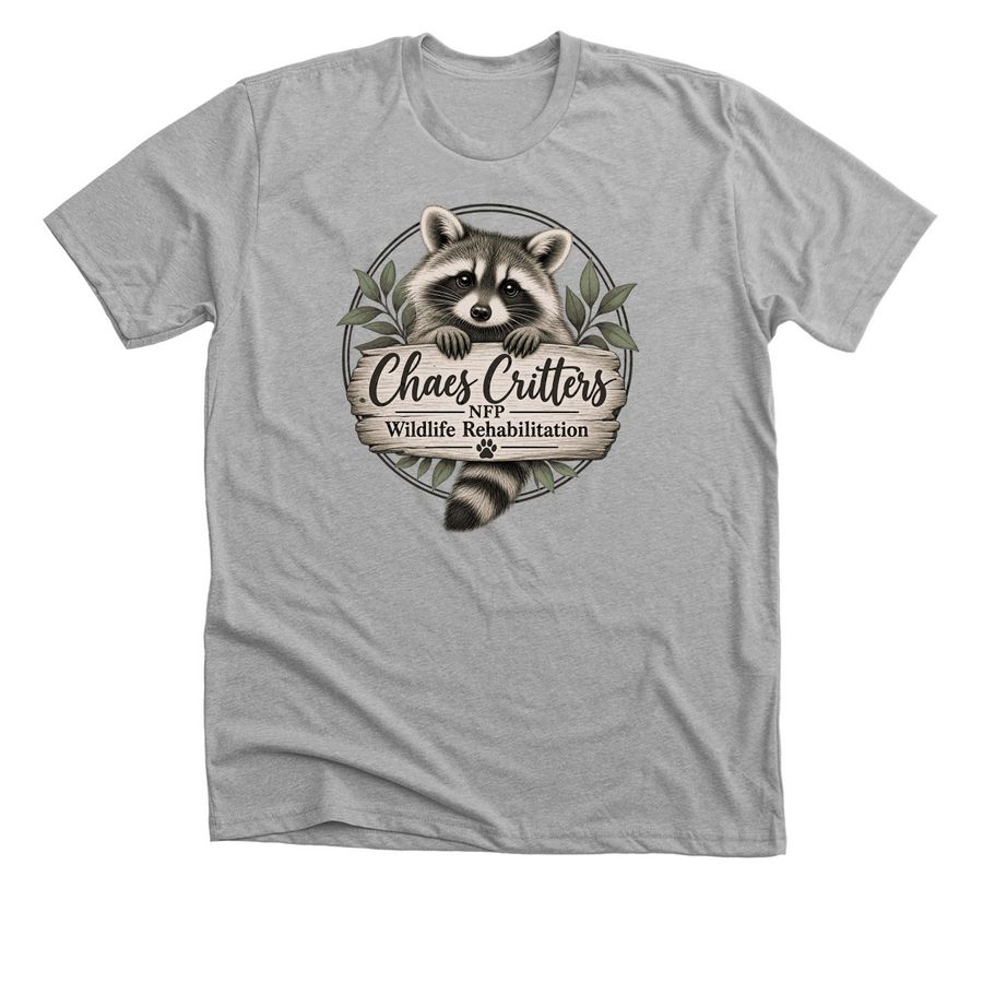 Chaes Critters NFP tshirt fundraiser&nbsp;, a Athletic Heather Premium Unisex Tee
