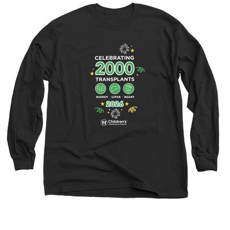 2000 Transplant Celebration&nbsp;, a Black Classic Long Sleeve Tee