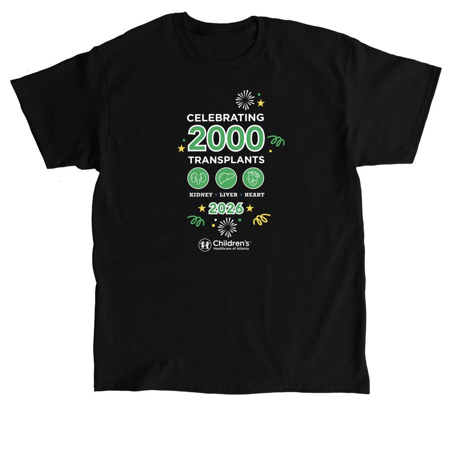 2000 Transplant Celebration&nbsp;, a Black Classic Unisex Tee