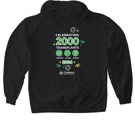 2000 Transplant Celebration&nbsp;, a Black Gildan Softstyle Pullover Hoodie
