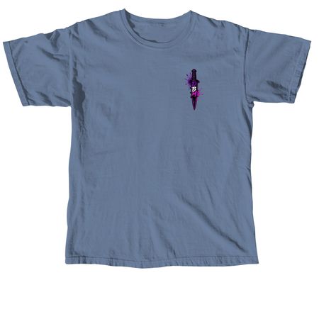 STAB-ME Tee, a Blue Jean Comfort Colors Unisex Tee