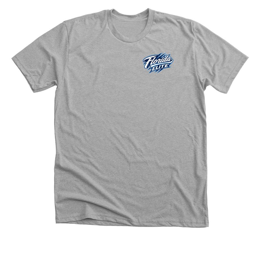 Papa Knows Ball, a Athletic Heather Premium Unisex Tee