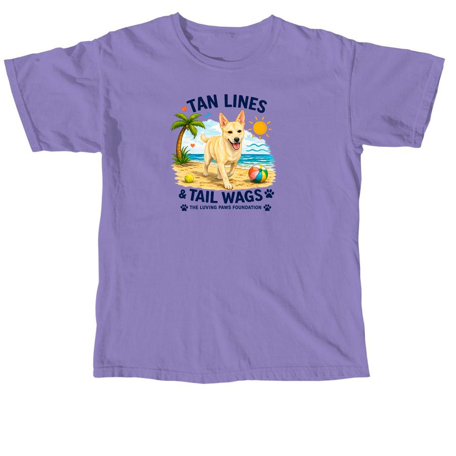 LPF Summer Series, a Violet Comfort Colors Unisex Tee