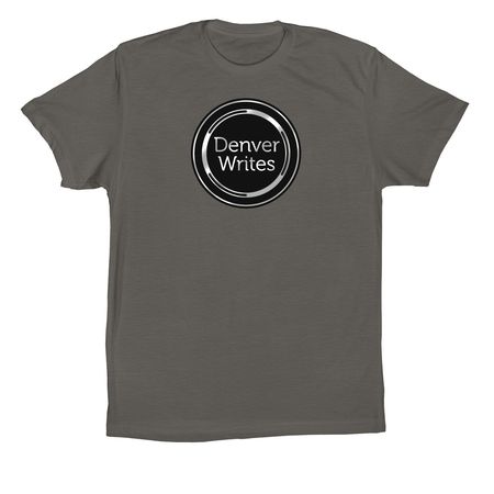 Denver Writes 19, a Asphalt Premium Cotton Tee