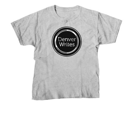 Denver Writes 19, a Sport Grey Youth Unisex Tee