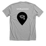 School Art, a Athletic Heather Premium Unisex Tee (back-view)