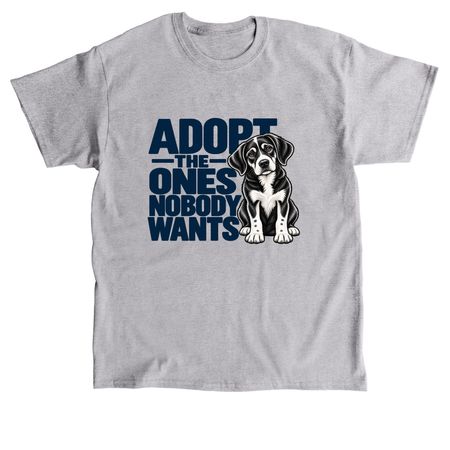 Adopt The Ones Nobody Wants Merch, a Sport Grey Classic Unisex Tee