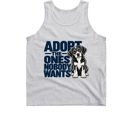 Adopt The Ones Nobody Wants Merch, a Sport Grey Classic Unisex Tank Top