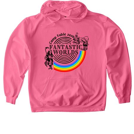 2026 Camp Fable, a Pink Lemonade Softstyle Pullover Hoodie
