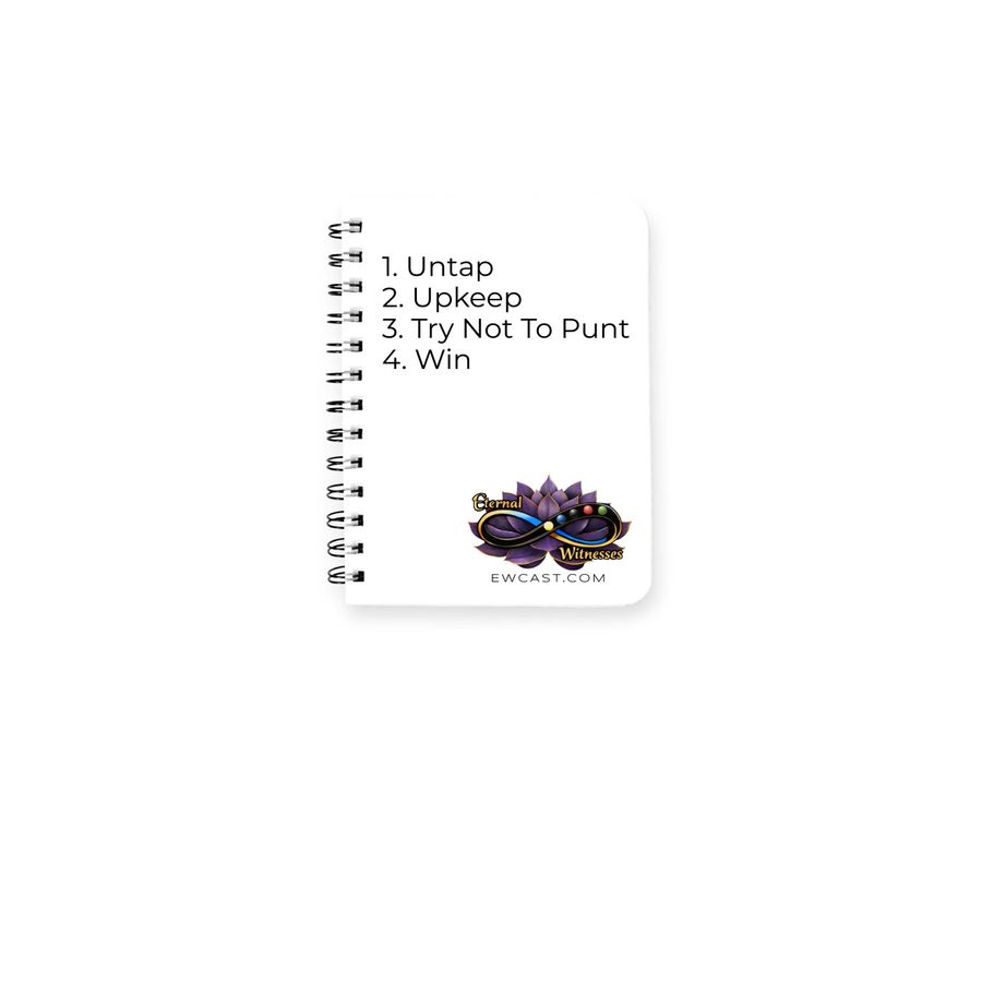 Lifepad, a White Spiral Notebook