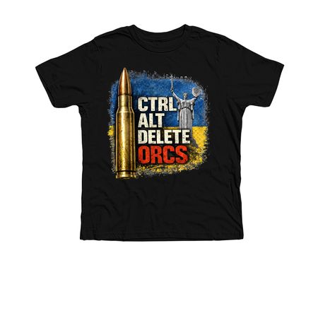 CTRL ALT DELETE!, a Solid Black Blend Premium Youth Tee