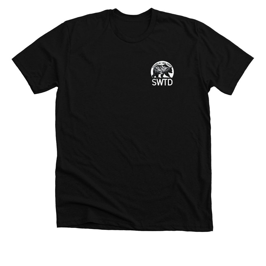 SWTD 6.0 Training Team, a Solid Black Blend Premium Unisex Tee