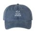 DCA Baseball Cap, a Navy Printed Pigment Dye Baseball Cap