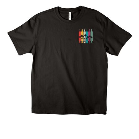 Ignite Summer, a Black Unisex Heavyweight Tee