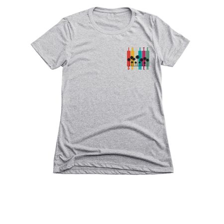 Ignite Summer, a Dark Heather Grey Women's Slim Fit Tee
