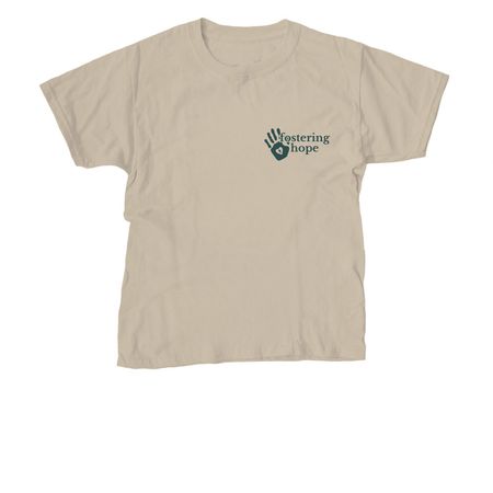 Fostering Hope - Light, a Sand Youth Unisex Tee