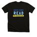 "When Kids Read" Classic T-Shirts + Sweaters, a Solid Black Blend Premium Unisex Tee