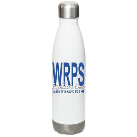 WRPS Water Bottles, a White Stainless Steel Water Bottle