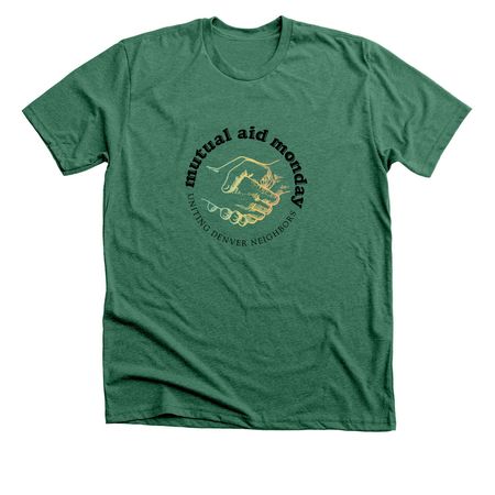 MAM Safety Team, a Heather Grass Green Premium Unisex Tee