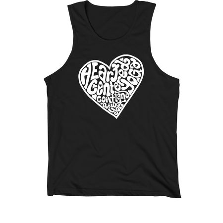 Groovy Tanks, a Black Premium Cotton Tank