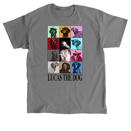 Lucas The Eras T-Shirt, a Charcoal Classic Unisex Tee