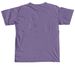 Reba's Rabbit Rescue, a Grape Comfort Colors Unisex Tee (back-view)