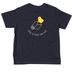 Toddler Tee: This is how we roll, a Navy Toddler Tee (back-view)