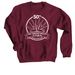 50th Anniversary Merchandise, a Maroon Crewneck Sweatshirt