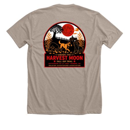RSA Fall 2026 Trial, a Heather Stone Premium Unisex Tee (back-view)