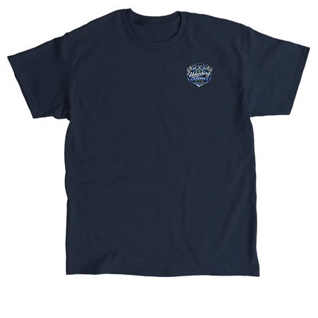 Blue "Udenberg Garage" Logo&nbsp;, a Navy Classic Unisex Tee