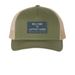 Welcome to Jupiter Farms, a Army Olive Green/ Tan Printed Five-Panel Trucker Cap