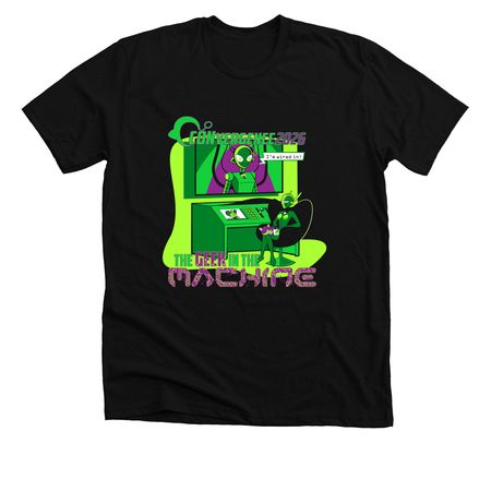 At CON 2026 Shirt, a Solid Black Blend Premium Unisex Tee