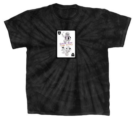 Tavern Hero Tarot&nbsp;, a Black Classic Tie Dye Tee