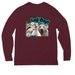 TGPR 25th Anniversary Ts #10 Leg Day Selfie!, a Vino Red Allmade Eco Triblend Long Sleeve Tee