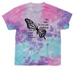 Sky Society Epilepsy Awareness Shirts, a Cotton Candy Classic Tie Dye Tee (back-view)