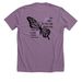 Sky Society Epilepsy Awareness Shirts, a Heather Purple Premium Unisex Tee (back-view)