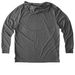 Team Brandwagon, a Aluminum Grey Allmade Eco Triblend Hoodie Tee (back-view)