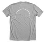 Wear The Mission, a Athletic Heather Premium Unisex Tee (back-view)