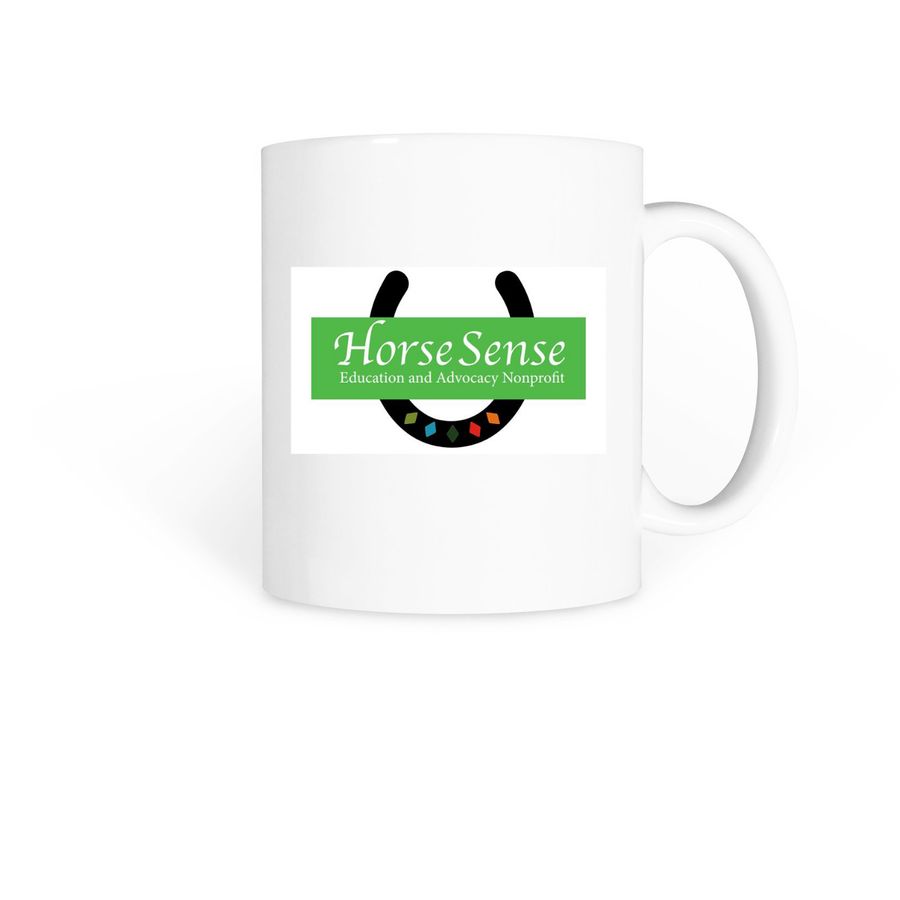 Horse Sense Education and Advocacy&nbsp;, a White Coffee Mug